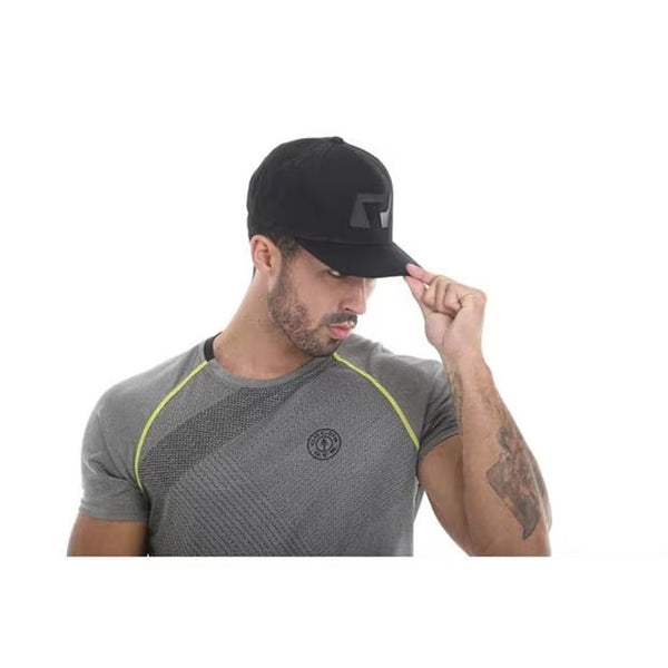 Ript Snap Black Back Hat Mens Face Cap