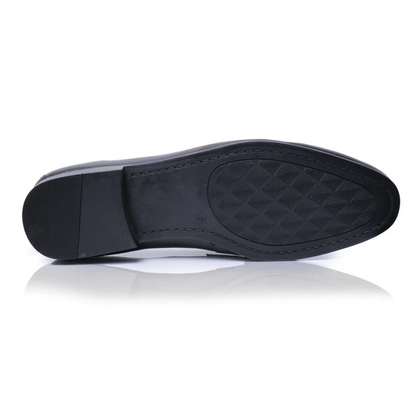 Silver Street London Black Richmond Hand Finished Leather Mens Loafers