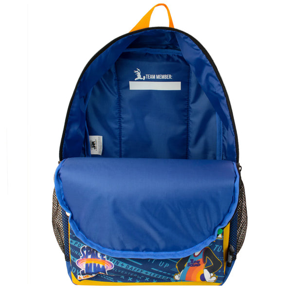 Space Jam Yellow Multicoloured Backpack