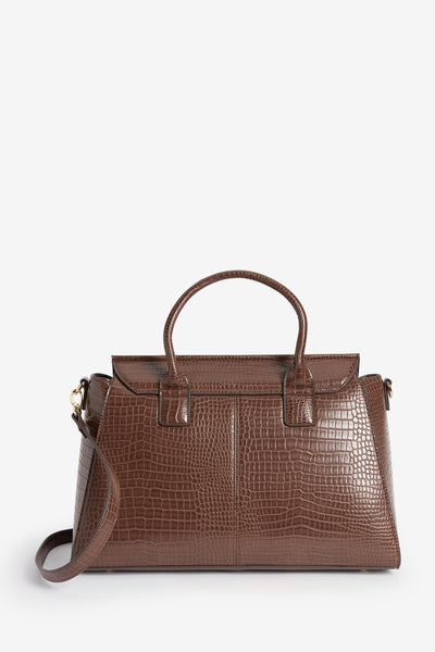 Next Choc Formal Lock Detail Womens Tote Bag