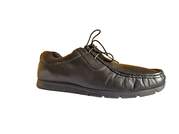 George Black Wallabe Leather Mens Shoes