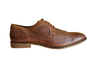 Next Tan Leather Brogues Mens Shoes