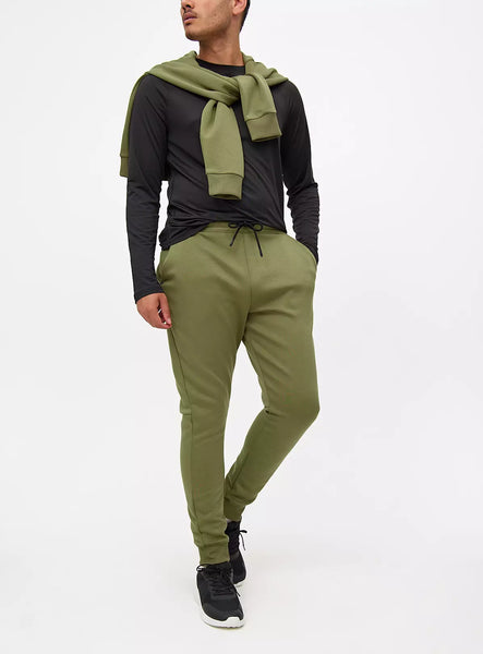 Tu Active Khaki Green Mens Joggers