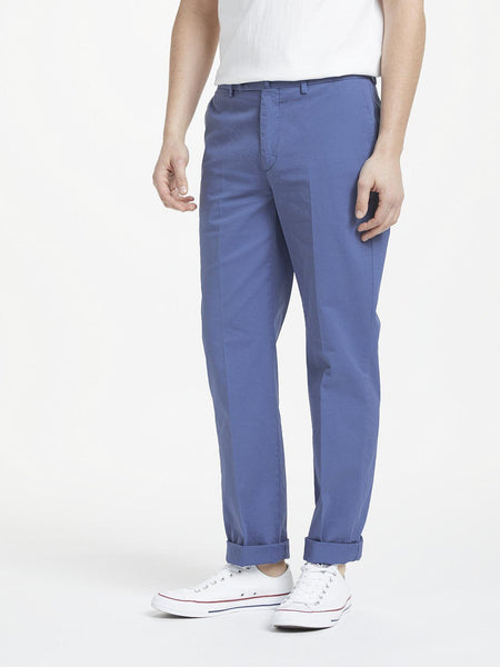Hackett London Tailored Sanderson Boys/Men Chinos, Sandy Blue - Stockpoint Apparel Outlet