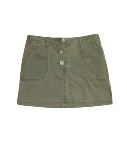 Next Olive Green Jeans Skirt - Stockpoint Apparel Outlet