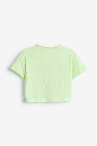 Next Green Pug Younger Girls T-Shirt - Stockpoint Apparel Outlet