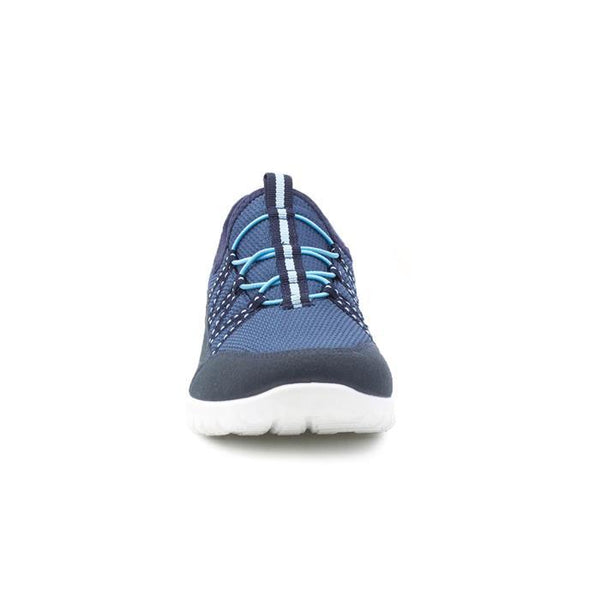 Podium Womens Navy Lightweight Casual Trainers - Stockpoint Apparel Outlet