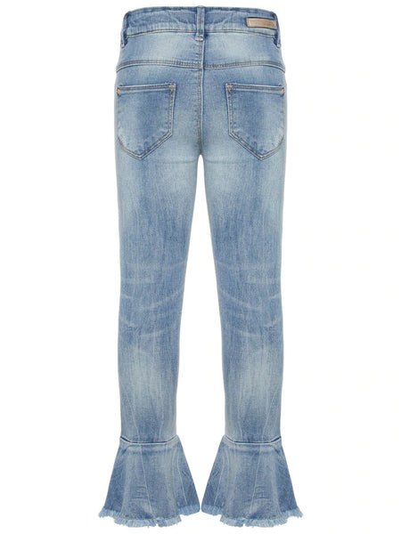 Name it Girls Polly DnMally Blue Flared Younger Girls Jeans - Stockpoint Apparel Outlet