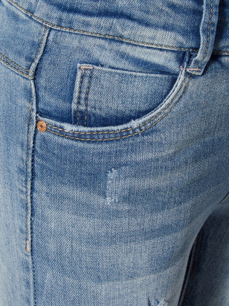 Name it Girls Polly DnMally Blue Flared Younger Girls Jeans - Stockpoint Apparel Outlet