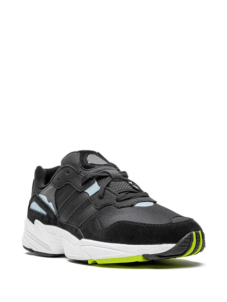 Adidas Core Black Yung-96 Leather Mens Sneakers - Stockpoint Apparel Outlet
