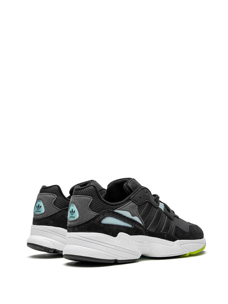 Adidas Core Black Yung-96 Leather Mens Sneakers - Stockpoint Apparel Outlet