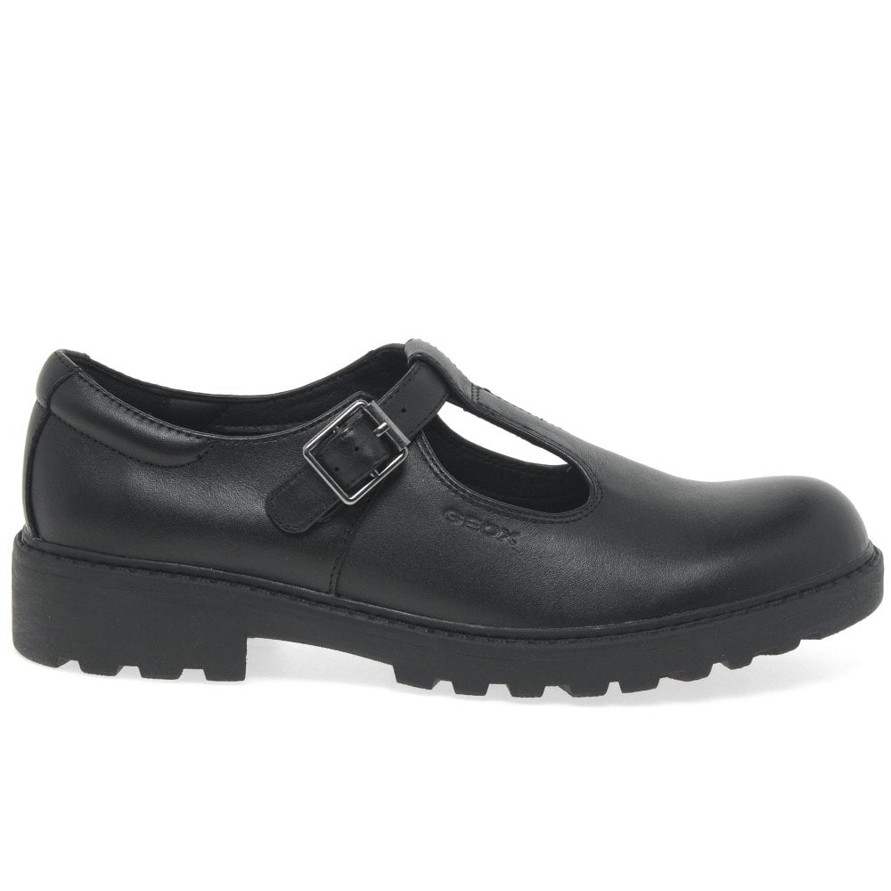 Geox J Casey Leather T-Bar Girls School Shoes – Stockpoint Apparel