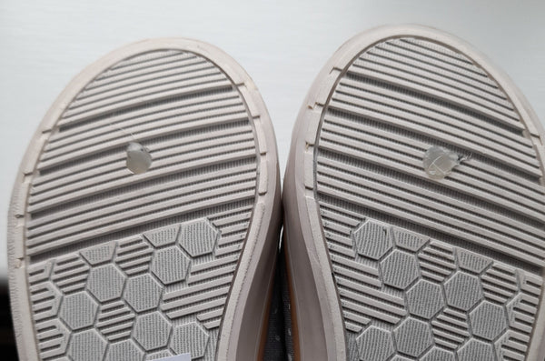 Clarks Comic Whiz Grey Canvas Younger Girls Hi-Top - Stockpoint Apparel Outlet