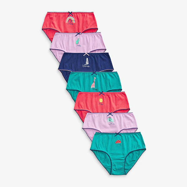 Next Pack of 7 Days of the Week Baby Girls Briefs - Stockpoint Apparel Outlet