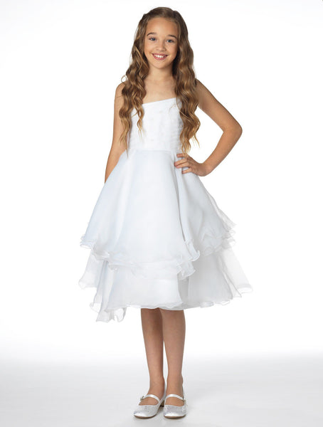 Paisley of London Girls White Dress - Stockpoint Apparel Outlet