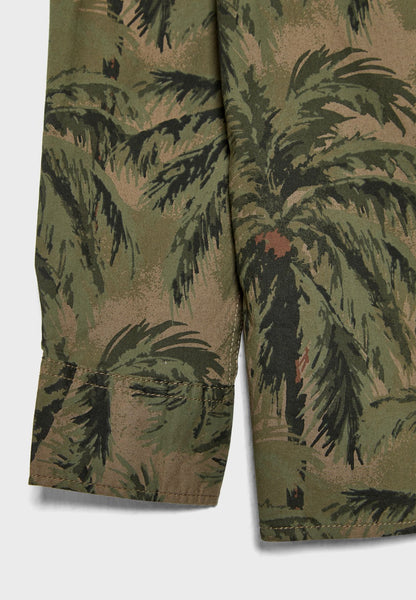 Mango Hawaiian Print Cotton Older Boys Shirt - Stockpoint Apparel Outlet