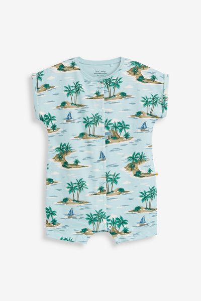 Next 3 Pack Appliqué Baby Boys Rompers - Stockpoint Apparel Outlet