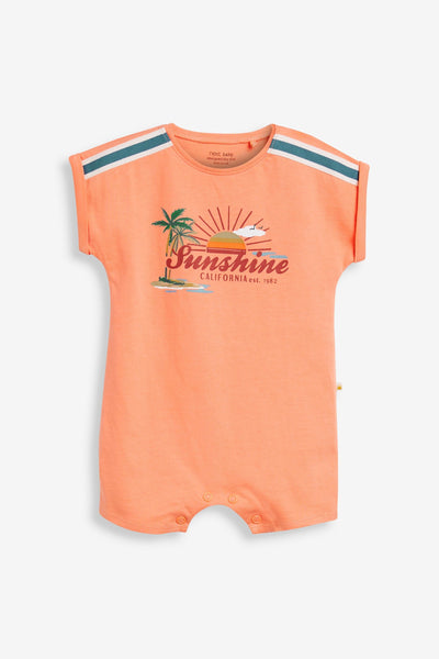 Next 3 Pack Appliqué Baby Boys Rompers - Stockpoint Apparel Outlet