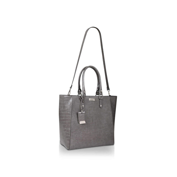 Kurt Geiger Carvela Grey Arlette Womens Tote Bag - Stockpoint Apparel Outlet