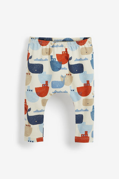 Next Blue 2 Pack Whale Younger Boys Leggings - Stockpoint Apparel Outlet
