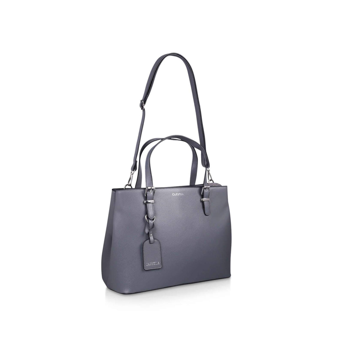 Kurt Geiger Carvel Grey Hooper Slouch Womens Tote Bag – Stockpoint