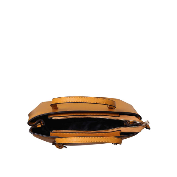 Kurt Geiger Carvela Mustard Mini Hooper Slouch Womens Tote Bag