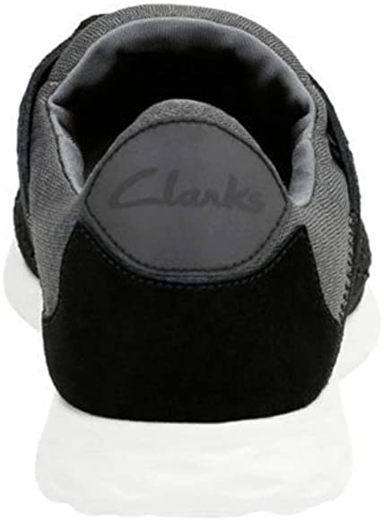 Clarks Black Seremex Lace Mens Sneakers - Stockpoint Apparel Outlet