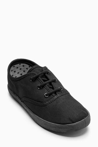 Next on sale girls plimsolls