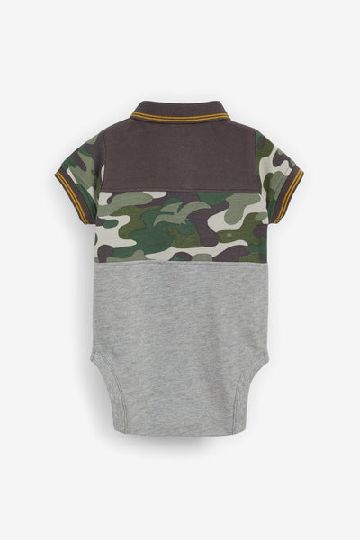 Next 2 Pack Polo Camo Baby Boys Bodysuits - Stockpoint Apparel Outlet