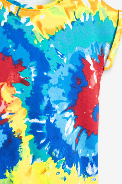 Next Single Printed Bright Tie Dye Baby Boys Romper - Stockpoint Apparel Outlet