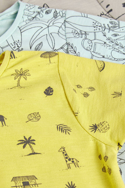 Next 3 Pack Character Stretch Baby Boys T-Shirts - Stockpoint Apparel Outlet