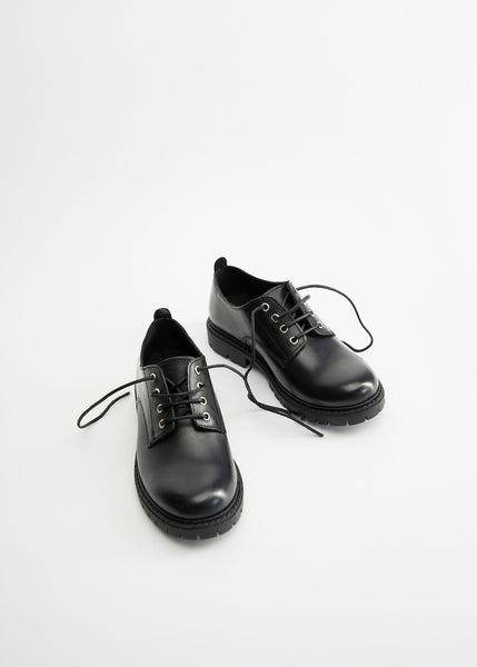 Mango Chris Lace-up Real Leather Younger Boys Shoes - Stockpoint Apparel Outlet