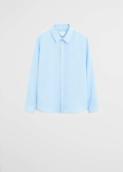 Mango Lyocell Linen Older Boys Shirt - Stockpoint Apparel Outlet