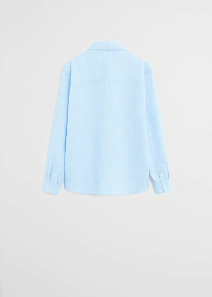 Mango Lyocell Linen Older Boys Shirt - Stockpoint Apparel Outlet