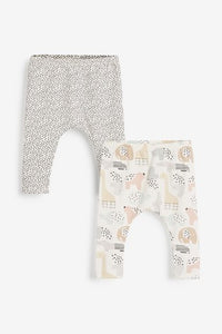 Next Mint 2 Pack Organic Stretch Baby Girls Leggings - Stockpoint Apparel Outlet