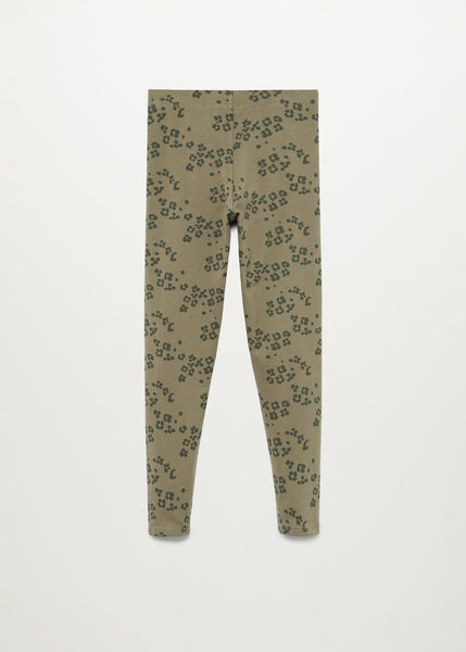 Mango Eliop Organic Cotton Printed Older Girls Leggings - Stockpoint Apparel Outlet