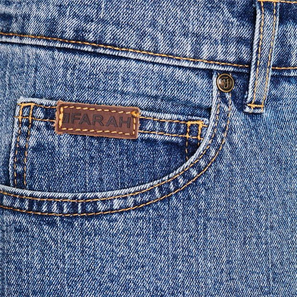Farah Light Blue Mens Jeans - Stockpoint Apparel Outlet