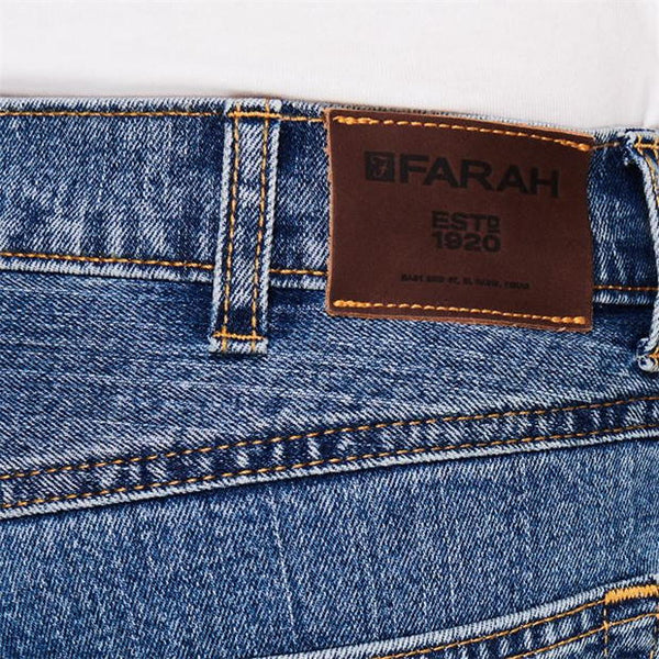 Farah Light Blue Mens Jeans - Stockpoint Apparel Outlet