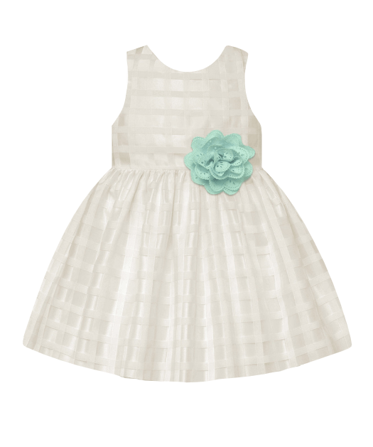 American Princess Girls Ivory & Mint Spring A-Line Dress – Stockpoint  Apparel Outlet