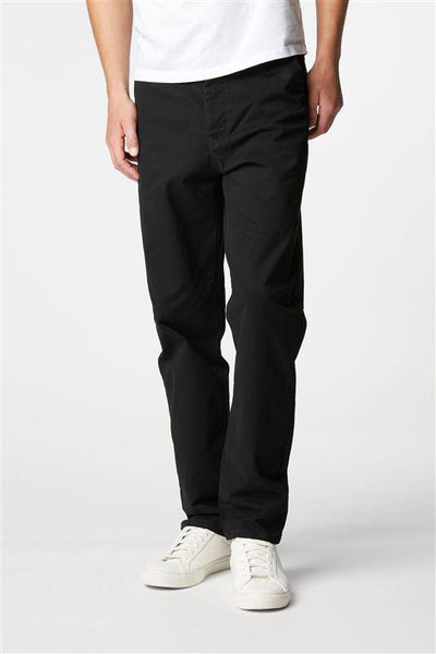 Next Mens Black Tapered Fit Stretch Chinos