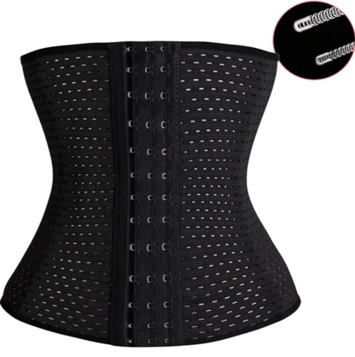 Fengwumir En Breathable Elastic Body Shaping Waist Shaper Clincher Corset Belt - Stockpoint Apparel Outlet