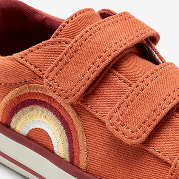 Next Rust Brown Strap Younger Boys Shoes - Stockpoint Apparel Outlet
