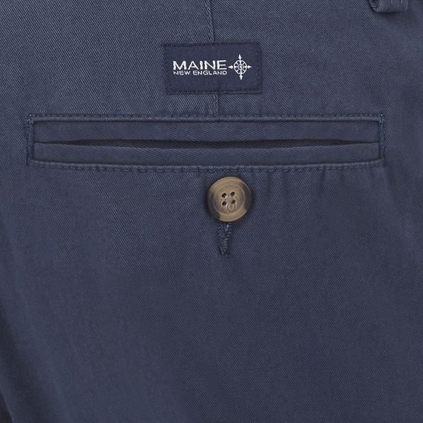 Maine New England - Blue Chino Trousers - Stockpoint Apparel Outlet