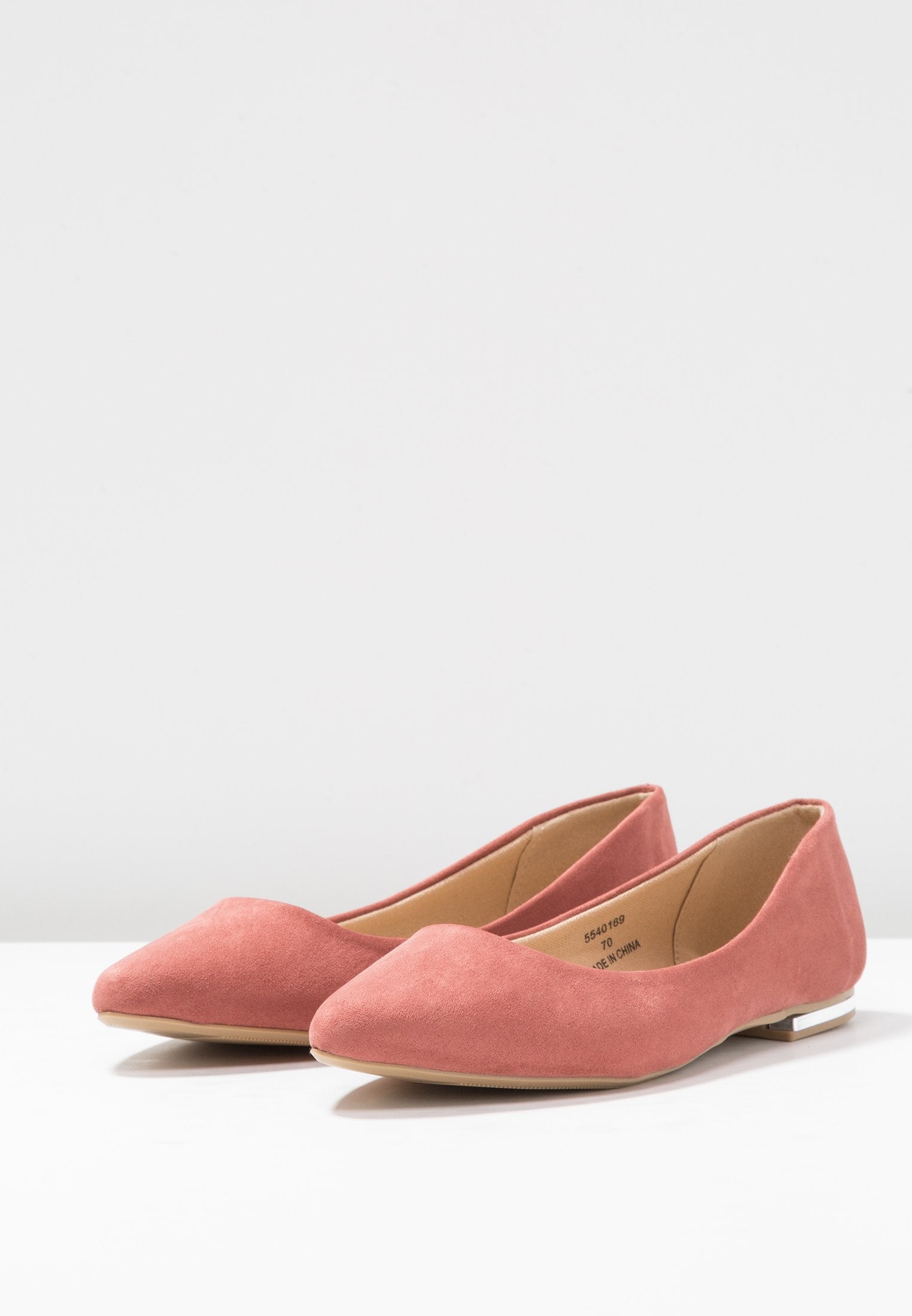 New Look Womens Kounting Pink Ballet Pumps Stockpoint Apparel Outlet