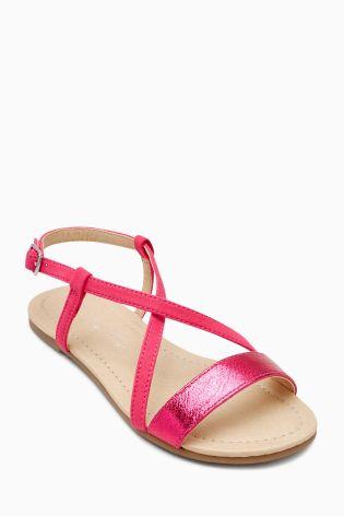 Next metallic sandals on sale