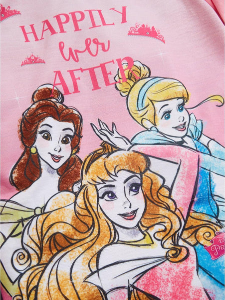 Disney Princess Happily Ever After Pink Girls Pyjamas