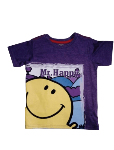 M&S Younger Boys Mr Happy T-Shirt