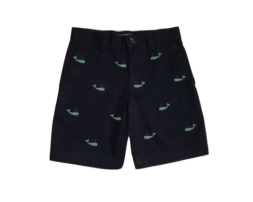 Polo by Ralph Lauren Whale Logo Navy Blue Shorts Stockpoint Apparel Outlet