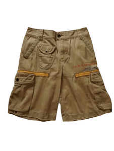 Ralph Lauren Boys Khaki Cargo Combat Shorts - Stockpoint Apparel Outlet
