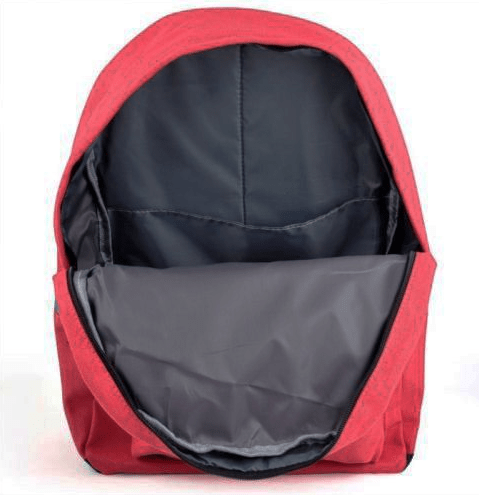 RHX Canvas Moustache Sunglasses Red Backpack - Stockpoint Apparel Outlet